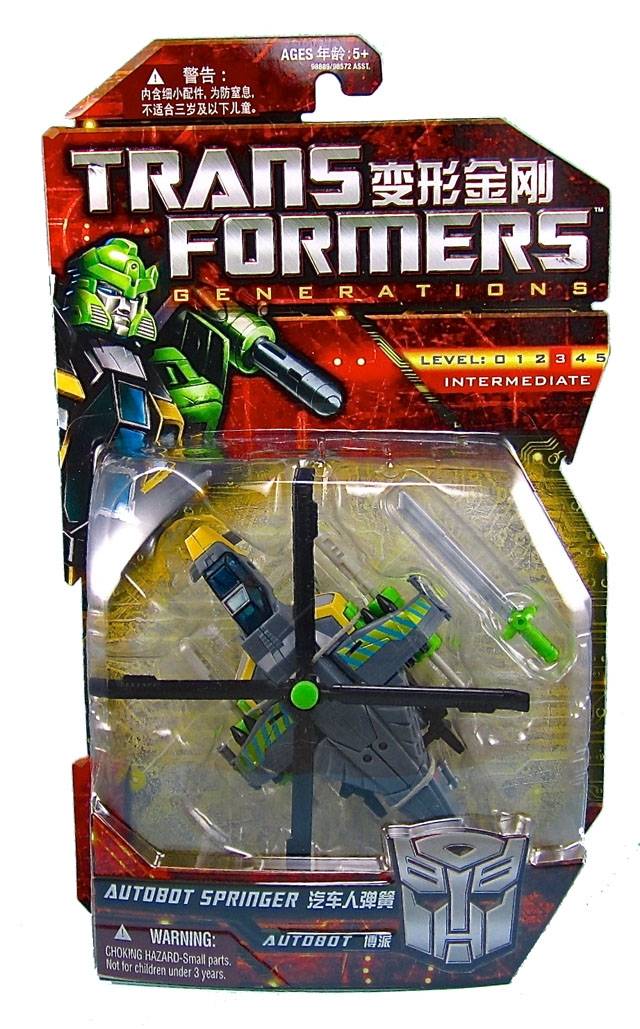 Deluxe Class Autobot Springer Exclusive | Transformers Generations GDO