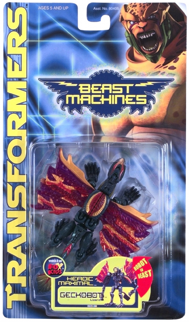 Basic Class Geckobot | Transformers Beast Machines