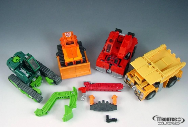C-022 Build King Landfill | Transformers Car Robots Robots in Disguise