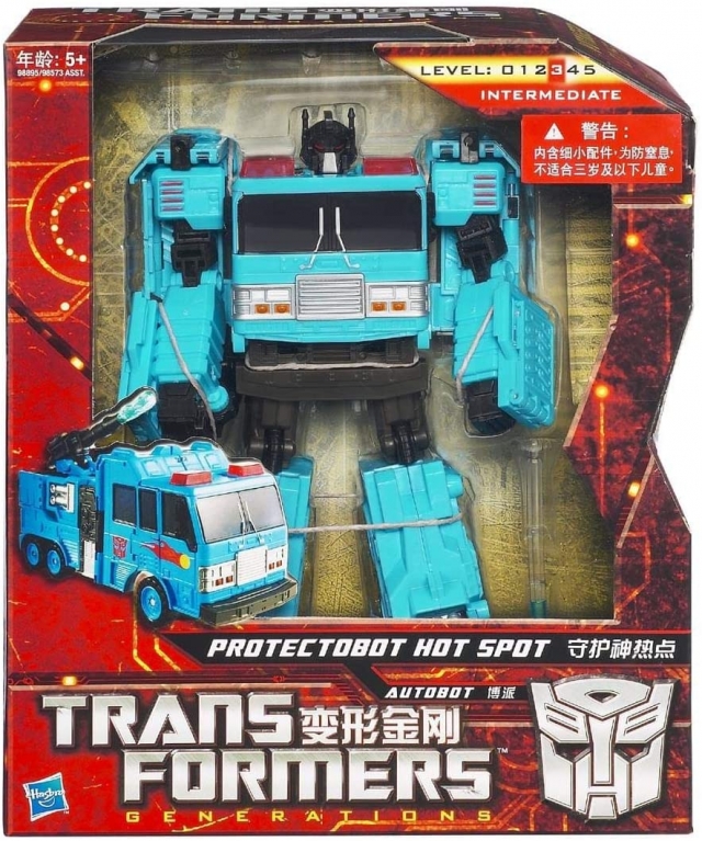 Voyager Class Protectobot Hot Spot Exclusive | Transformers Generations GDO