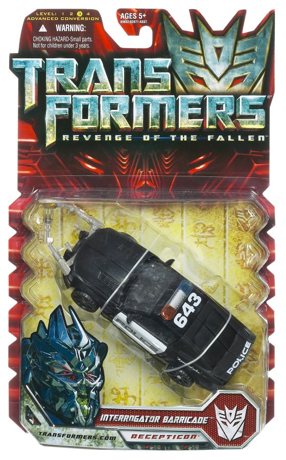 Deluxe Class Interrogator Barricade | Transformers 2 ROTF Revenge of the Fallen