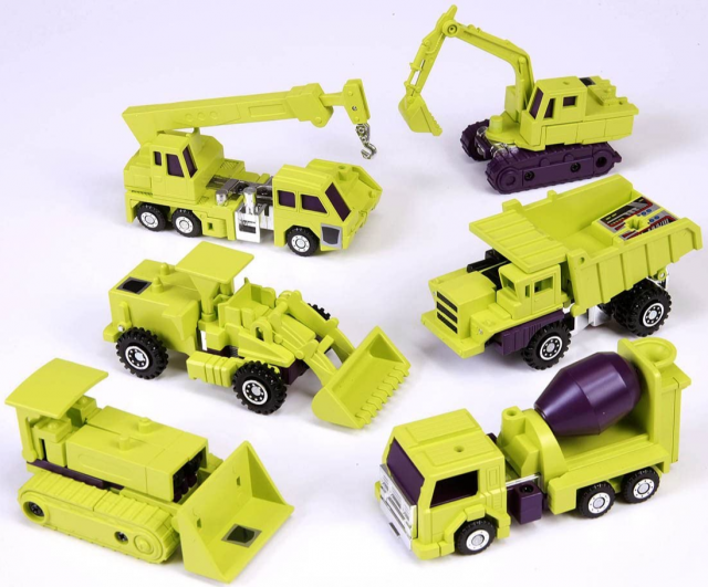 20A Constructicons Devastator Anime Color Version Transformers G1 | Transformers Encore