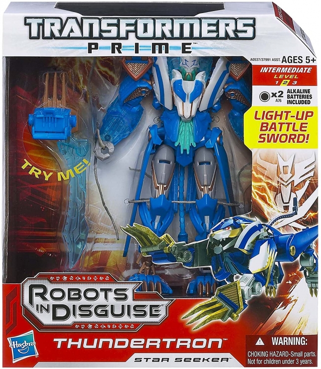 Thundertron Voyager Class | Transformers Prime Robots in Disguise