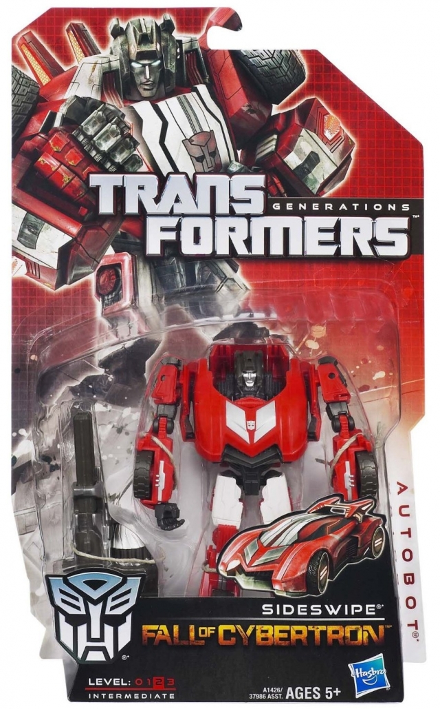 Sideswipe Deluxe Class | Transformers Generations Fall of Cybertron