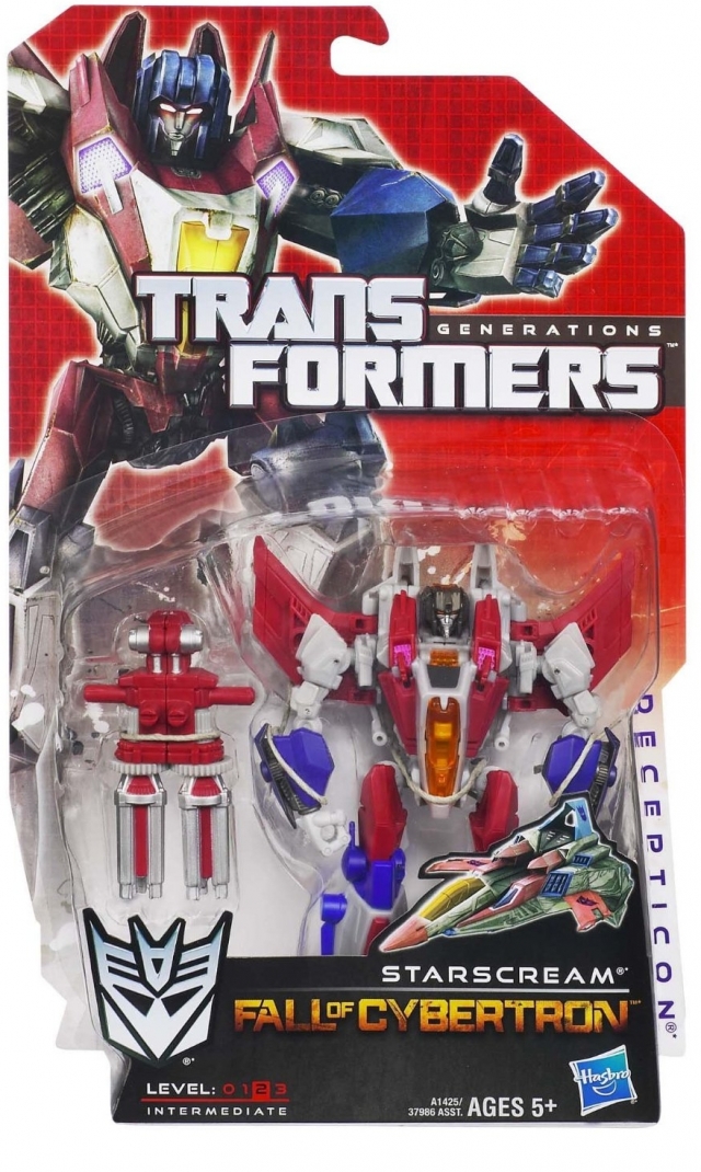 Starscream Deluxe Class | Transformers Generations Fall of Cybertron