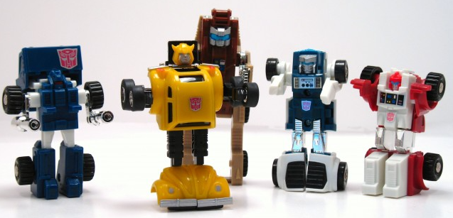 10 Minibots Set Transformers G1 | Transformers Encore