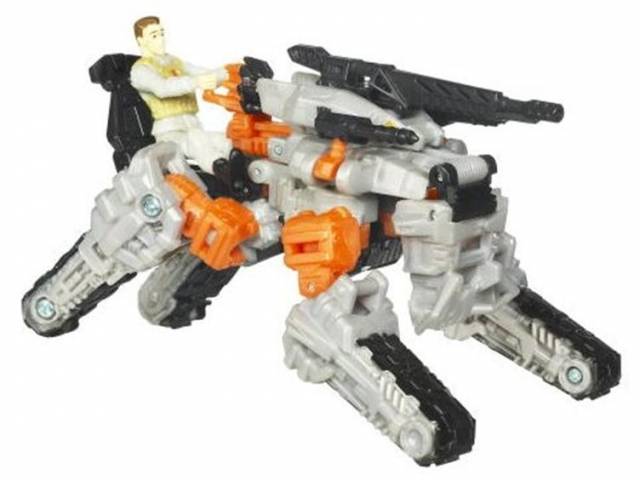 Basic Class Human Alliance Major Tungsten with Thunderhead | Transformers 3 Dark of the Moon DOTM