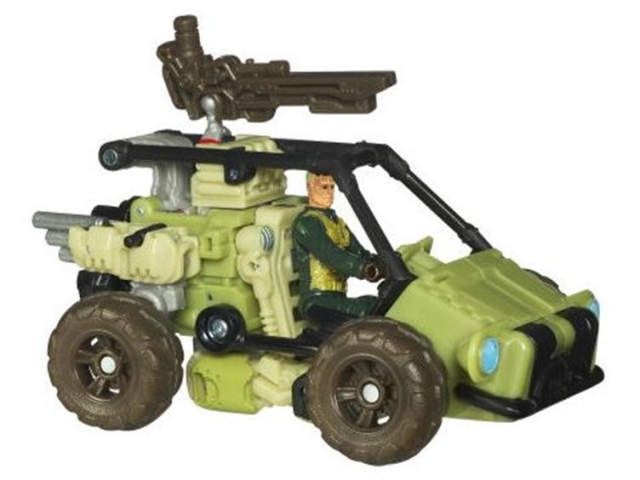 Basic Class Human Alliance Private Dedcliff with Sandstorm | Transformers 3 DOTM Dark of the Moon