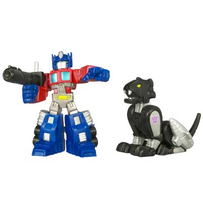 Optimus Prime vs Ravage | Transformers Robot Heroes