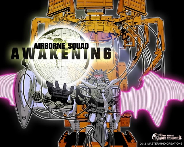 KM Airborn Squad Awakening Limited Edition | Mastermind Creations | Knight Morpher