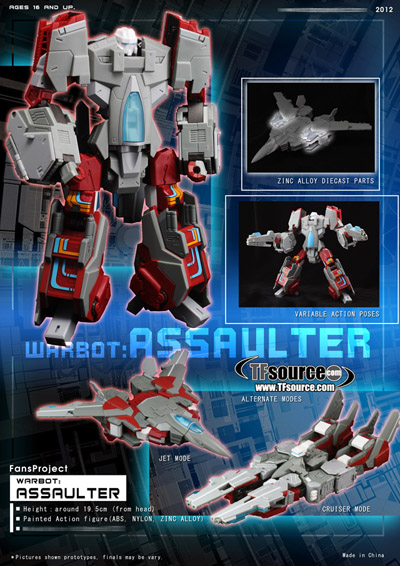 WB003 Assaulter | Fansproject Warbot
