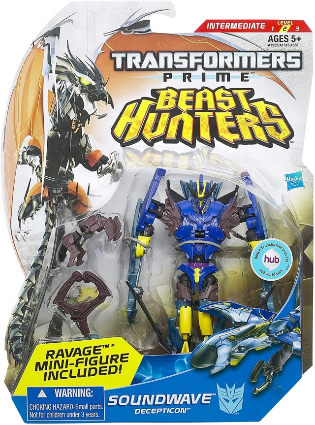 Deluxe Class Soundwave | Transformers Prime Beast Hunters