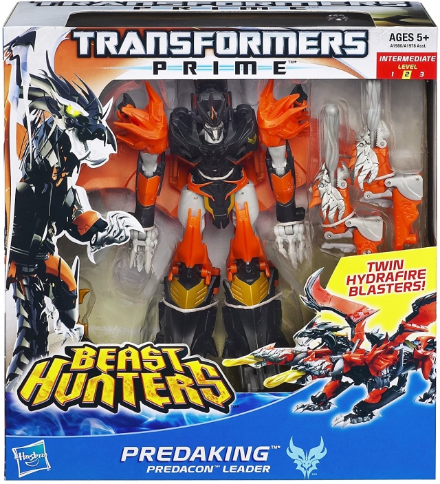 Voyager Class Predaking | Transformers Prime Beast Hunters