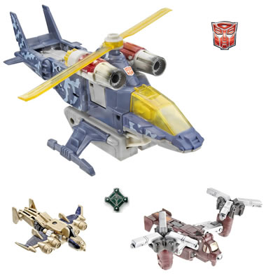 Autobot Whirl with Makeshift and Gunbarrel  | Transformers Universe