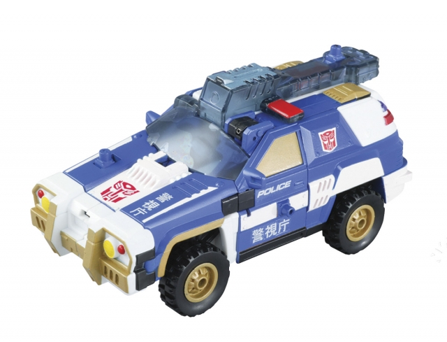 Deluxe Class Prowl with Longarm and Starscream with Zapmaster | Transformers Energon