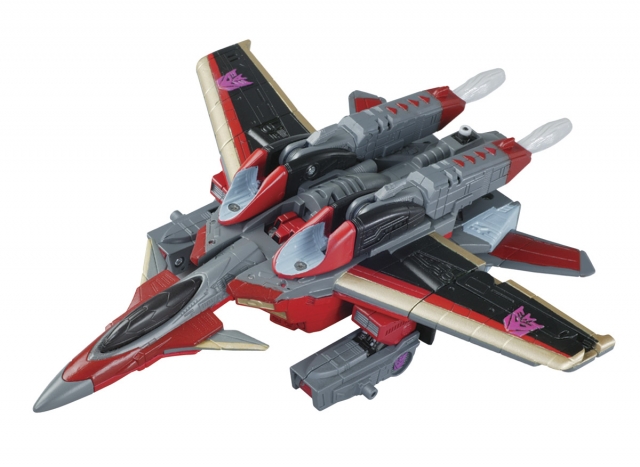 Deluxe Class Prowl with Longarm and Starscream with Zapmaster | Transformers Energon