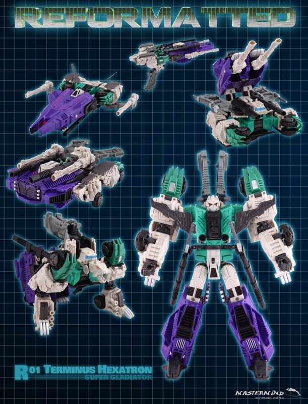 R-01 Terminus Hexatron | Mastermind Creations | Reformatted