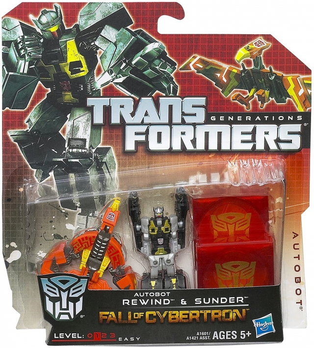 Rewind and Sundor Legends Class | Transformers Generations Fall of Cybertron