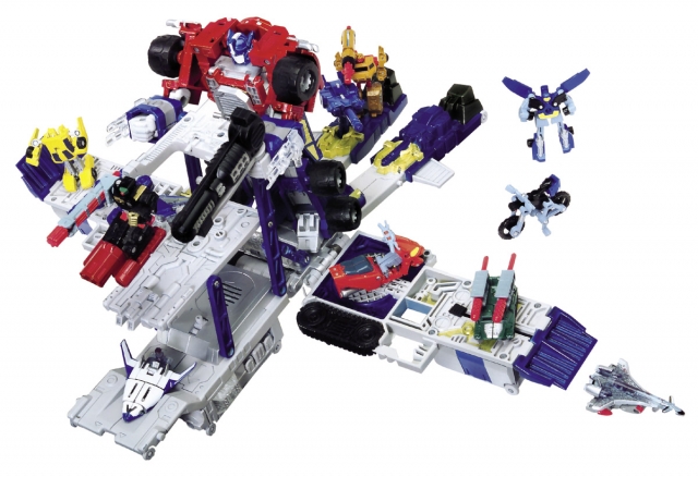 Optimus Prime and Jetfire Giftset Super-con | Transformers Armada