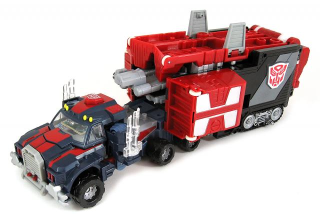 Powerlinx Optimus Prime and Corona Sparkplug Mini-Con Super Class | Transformers Armada