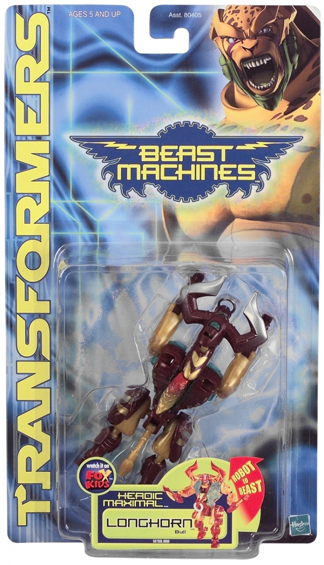 Basic Class Longhorn | Transformers Beast Machines