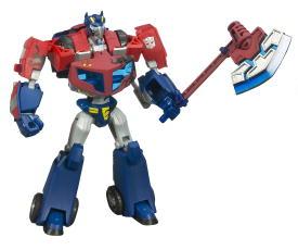 Transformers Animated - Optimus Prime vs. Megatron: The Battle Begins 