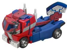 Transformers Animated - Optimus Prime vs. Megatron: The Battle Begins 
