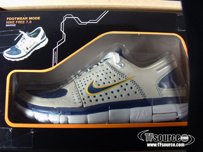 Marine Convoy Optimus Prime Nike Free 7.0 | Transformers Sports Label