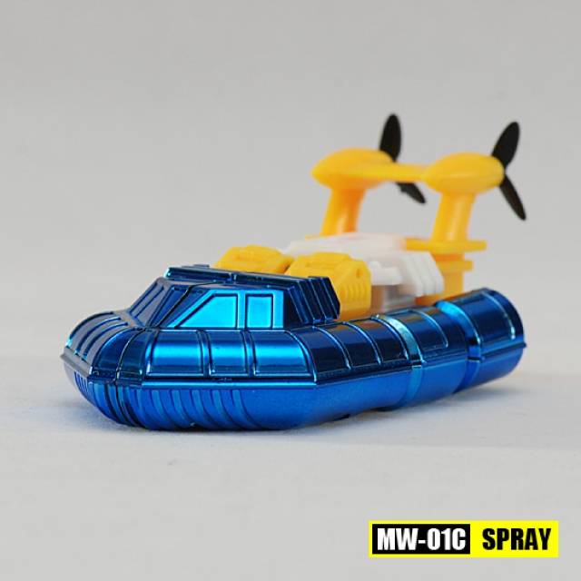 MW-01C Spray Chrome Version Limited Edition | Igear Mini Warriors