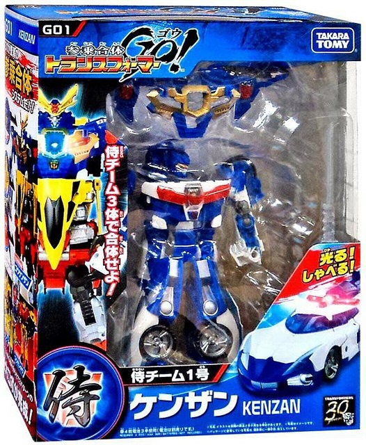 G01 Kenzan Samurai Police Car | Transformers Go! EG Collection