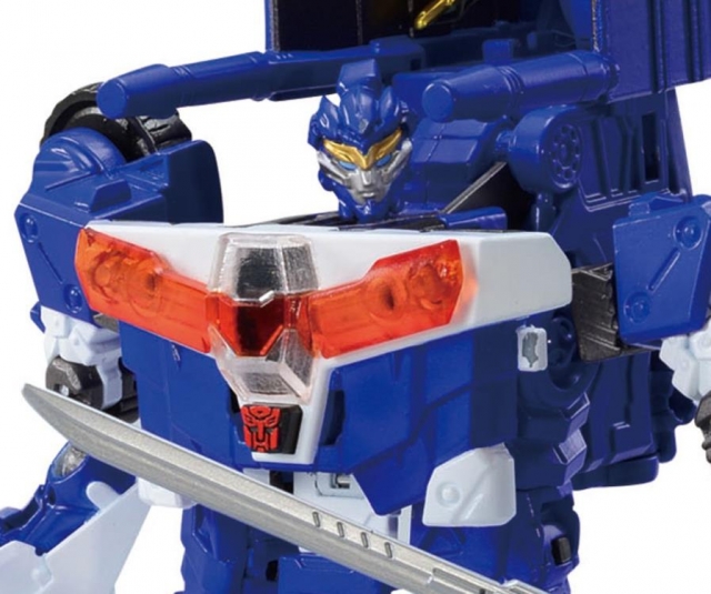 G01 Kenzan Samurai Police Car | Transformers Go! EG Collection
