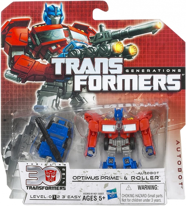 Legends Class Optimus Prime and Autobot Roller | Transformers Generations Thrilling 30