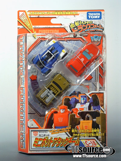 C-18 Minibots Attack Team | Transformers Henkei Classics