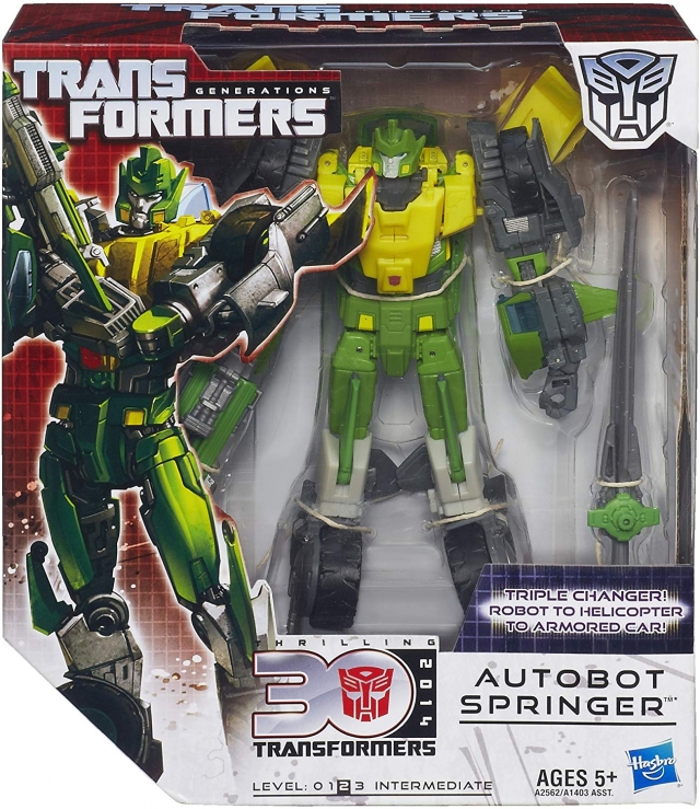 Voyager Class Autobot Springer | Transformers Generations Thrilling 30