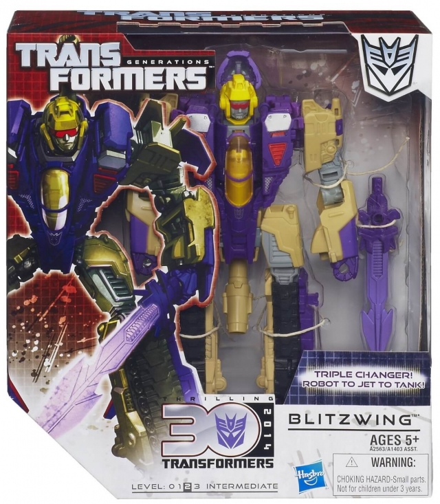 Voyager Class Blitzwing | Transformers Generations Thrilling 30