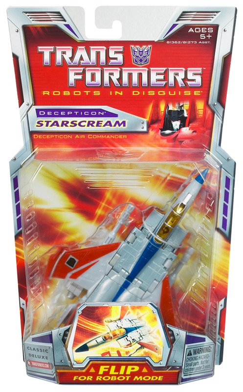 Deluxe Class Starscream | Transformers Classics
