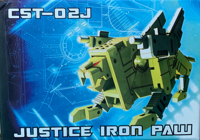 CST-02J Justice Ironpaw | KFC Toys