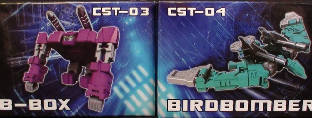 CST-03 B-Box and CST-04 Birdbomber Boxbomber Set of 2 | KFC Toys