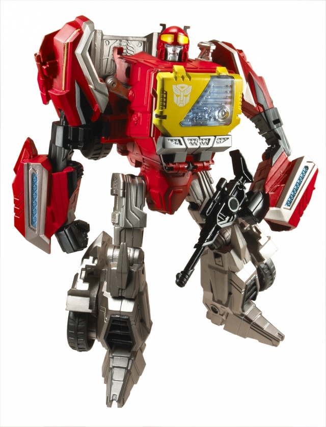 Autobot Blaster with Steeljaw Voyager Class | Transformers Generations Fall of Cybertron