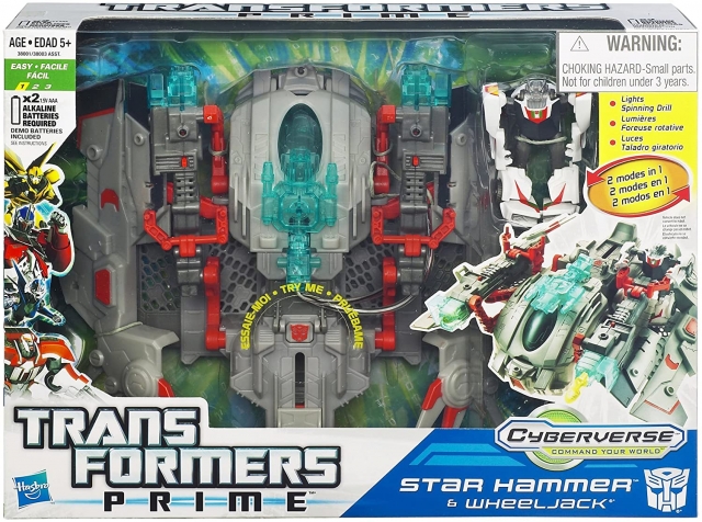 Wheeljack and Star Hammer Cyberverse | Transformers Prime Robots in Disguise