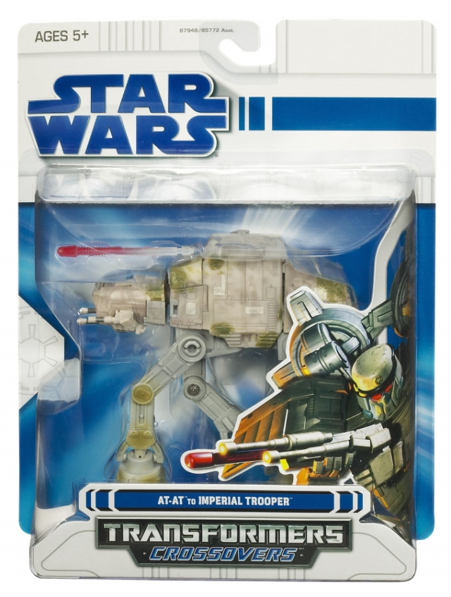 Imperial Trooper to AT-AT | Star Wars Transformers Crossover