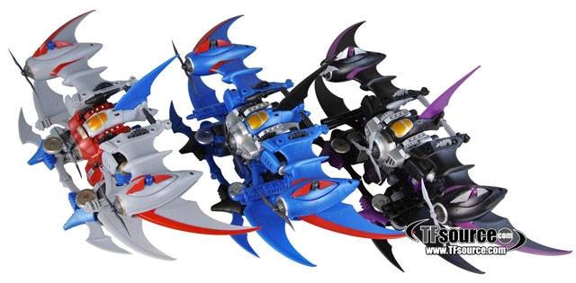 Knight Morpher Set of 3 Screecher Warper and Stormer | Mastermind Creations | Knight Morpher