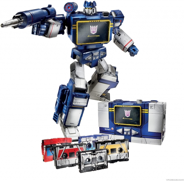 MP-02 Soundwave with 5 Cassettes | Transformers Masterpiece