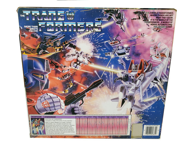 Starscream Transformers G1 | Transformers Generation One