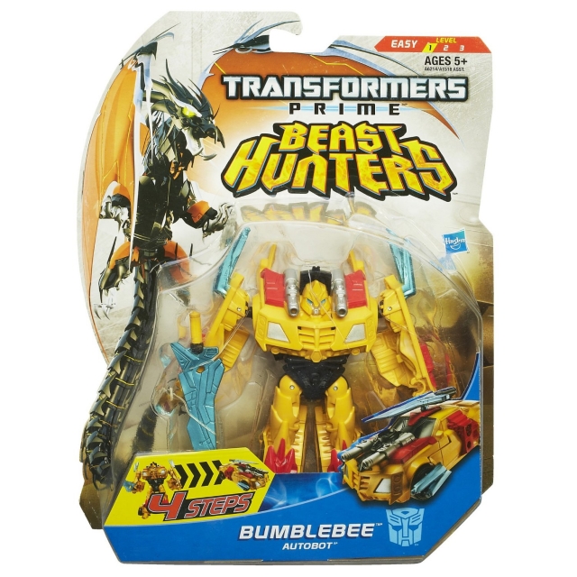 Deluxe Class Upscaled Bumblebee | Transformers Prime Beast Hunters