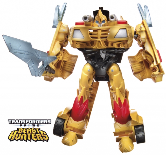 Deluxe Class Upscaled Bumblebee | Transformers Prime Beast Hunters