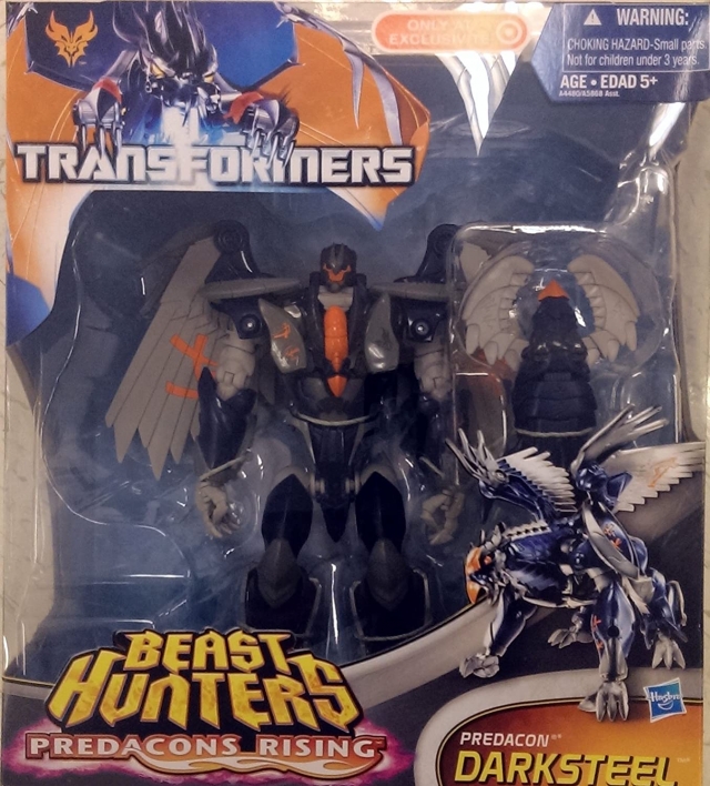 Voyager Class Darksteel | Transformers Prime Beast Hunters Predacons Rising