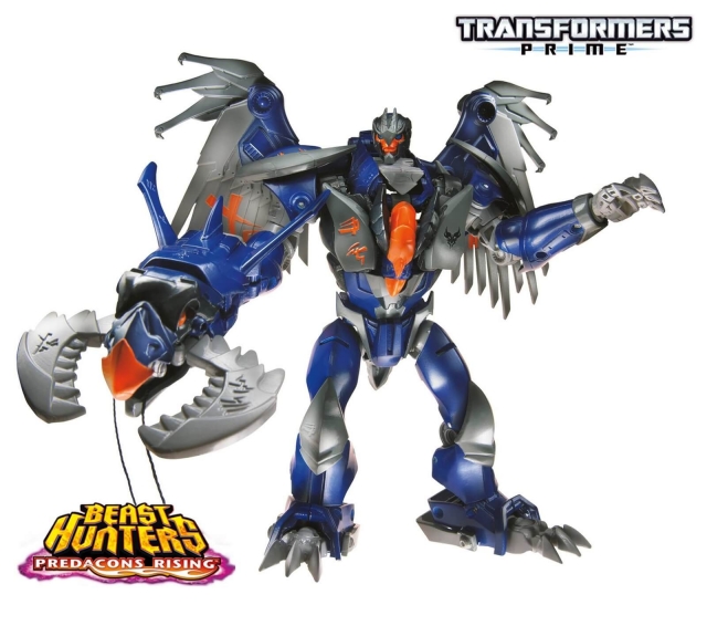 Voyager Class Darksteel | Transformers Prime Beast Hunters Predacons Rising