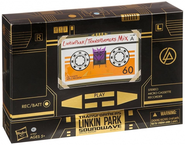 Soundwave Gold Version Linkin Park Edition | Transformers Platinum Edition