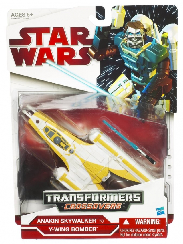 Anakin Skywalker to Y-Wing Bomber | Star Wars Transformers Crossover